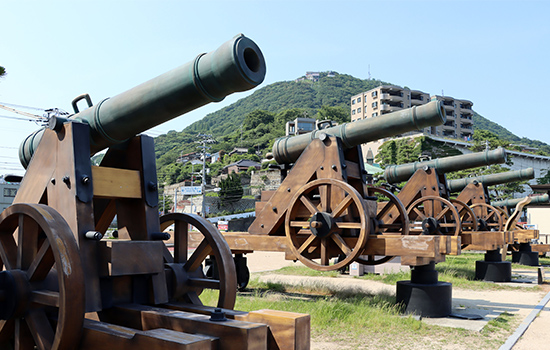 みもすそ川（壇ノ浦砲台跡）：画像